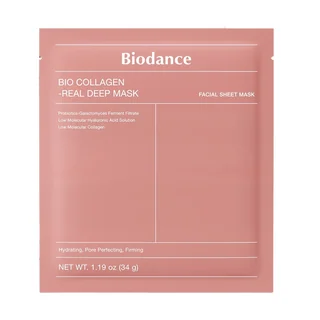 Гідрогелева маска для обличчя Biodance Bio-Collagen Real Deep Mask Sheet з колагеном, 34 г