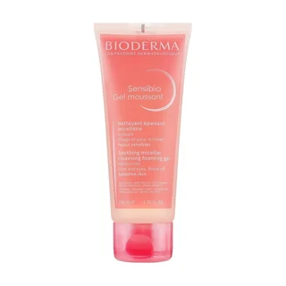 Зволожувальний міцелярний гель для вмивання обличчя та очей Bioderma Sensibio Soothing Micellar Cleansing Foaming Gel, 100 мл